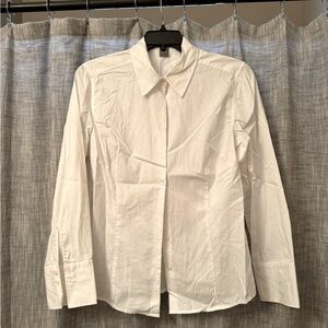 White button down shirt, Ann Taylor, size 16